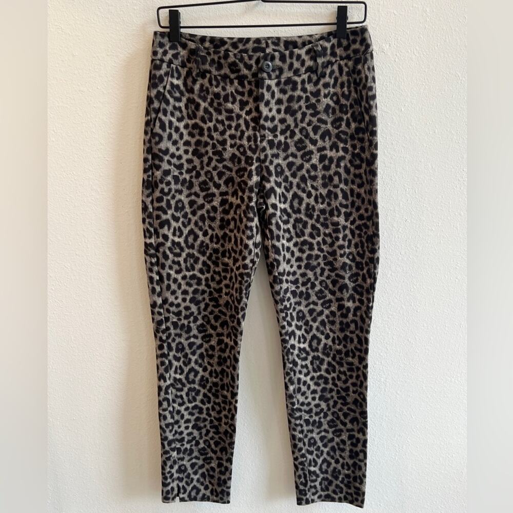 Cabi Jungle Cheetah Print Stretch Mid-Rise Skinny… - image 2